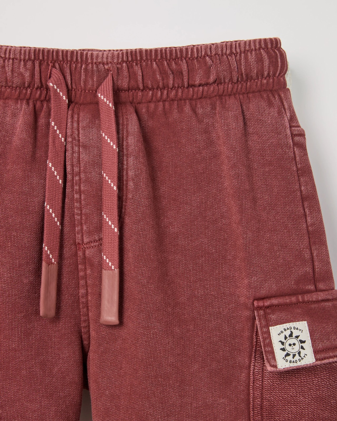 Australian Cotton Washed Shorts - Bright Blue 2 of 2