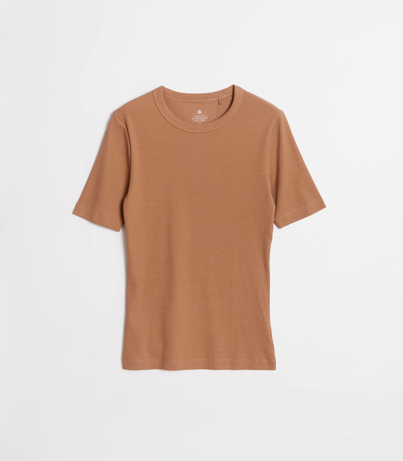 Australian Cotton Rib Layer T-Shirt 5 of 6