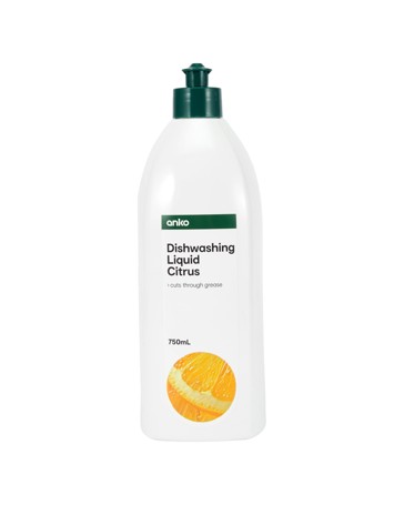 Anko Dishwashing Liquid Citrus 750ml