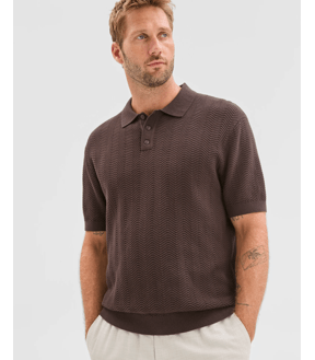 Preview Australian Cotton Knit Polo Top