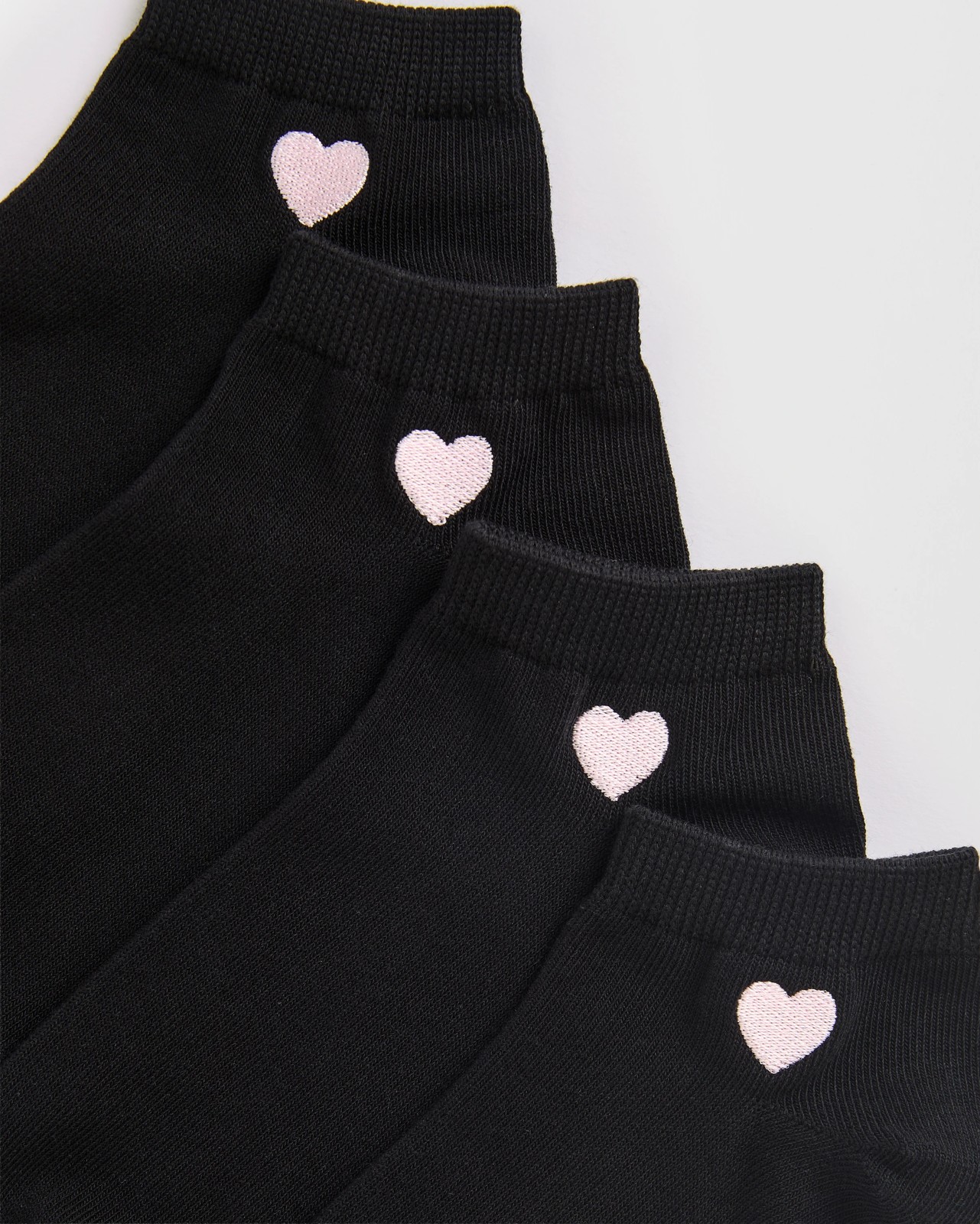 Australian Cotton Blend 4 Pack Low Cut Casual Socks - Black 2 of 3
