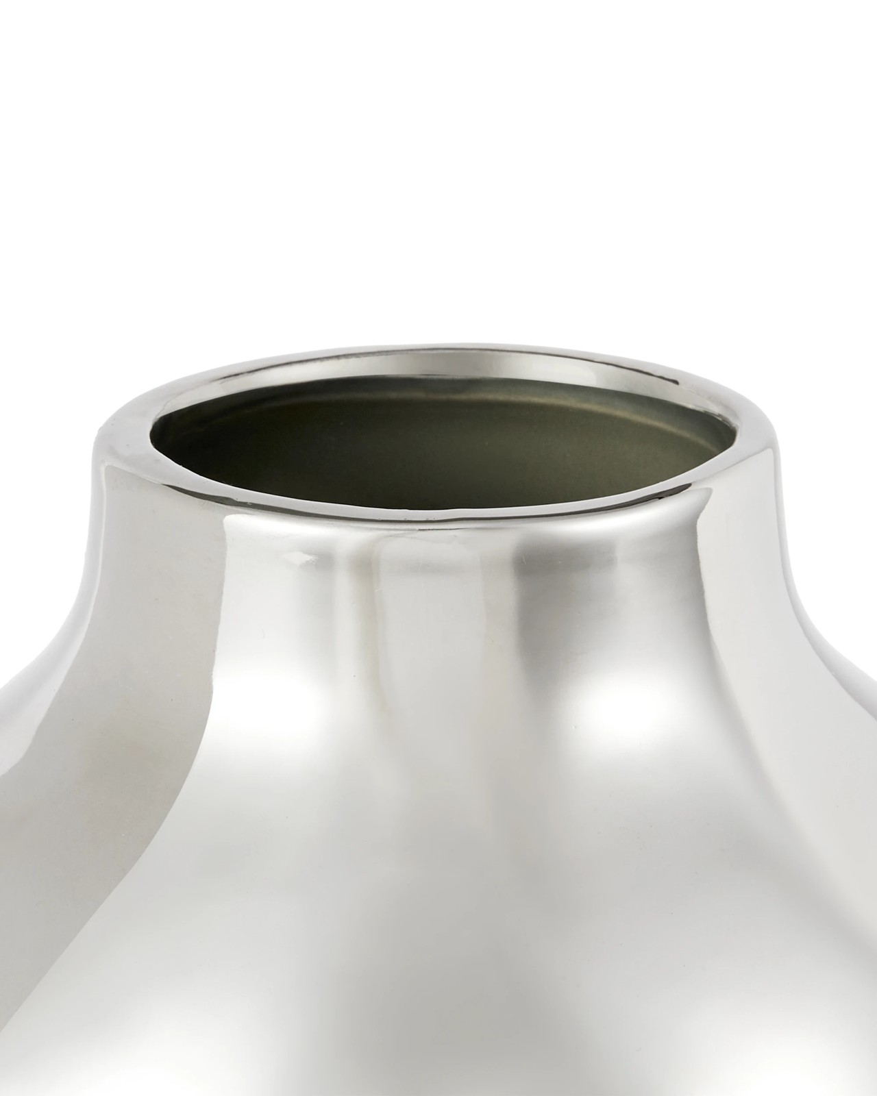 Anko Chrome Look Round Vase 4 of 5