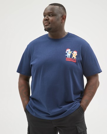 Licensed Bluey Christmas Plus Size T-Shirt