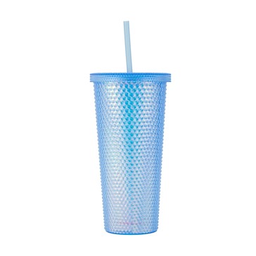 Smoothie Tumbler, Blue Textured - Anko