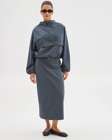 Lily Loves Tailored 1/4 Zip Jacket