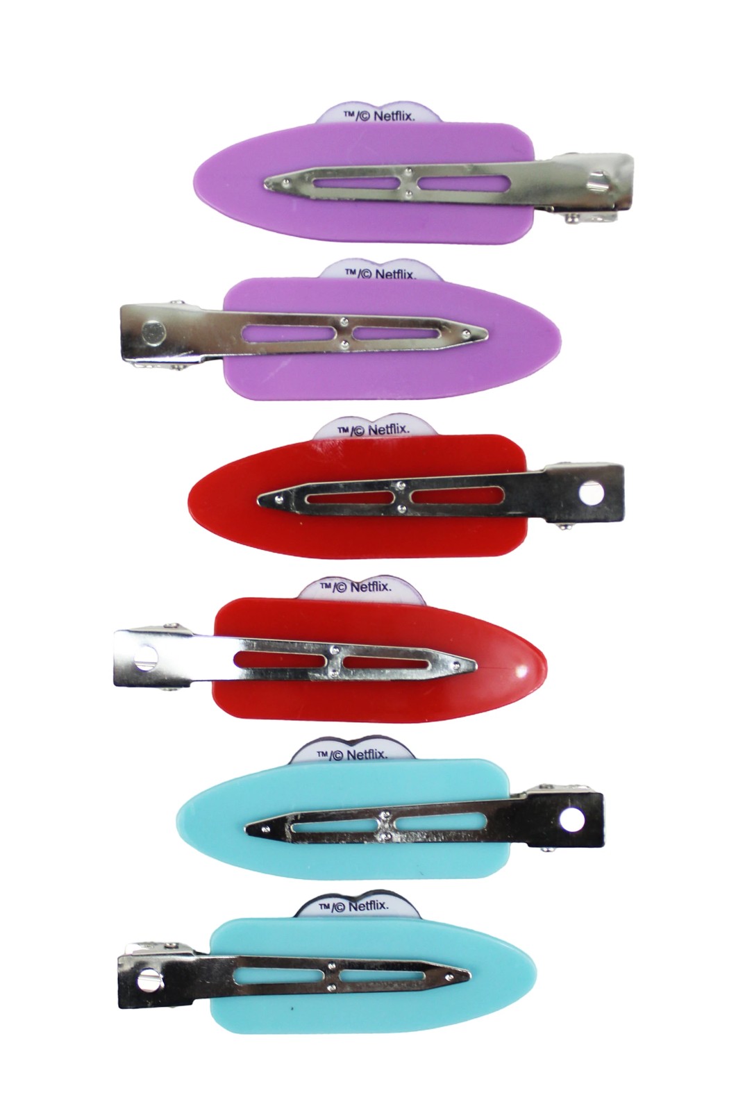 6 Pack KPop Demon Hunters Creaseless Hair Clips 4 of 4