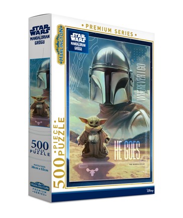 Harlington 500 Piece Puzzle the Mandalorian & Grogu