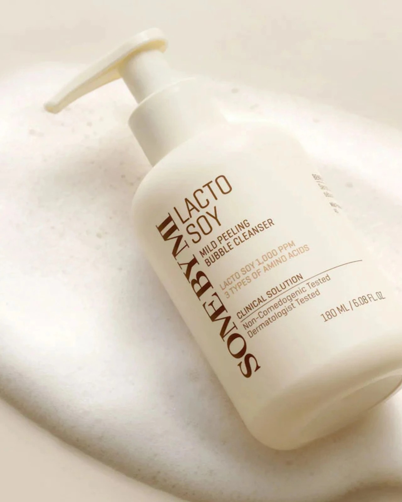 Lactosoy Mild Bubble Peeling Cleanser 180ml 3 of 5
