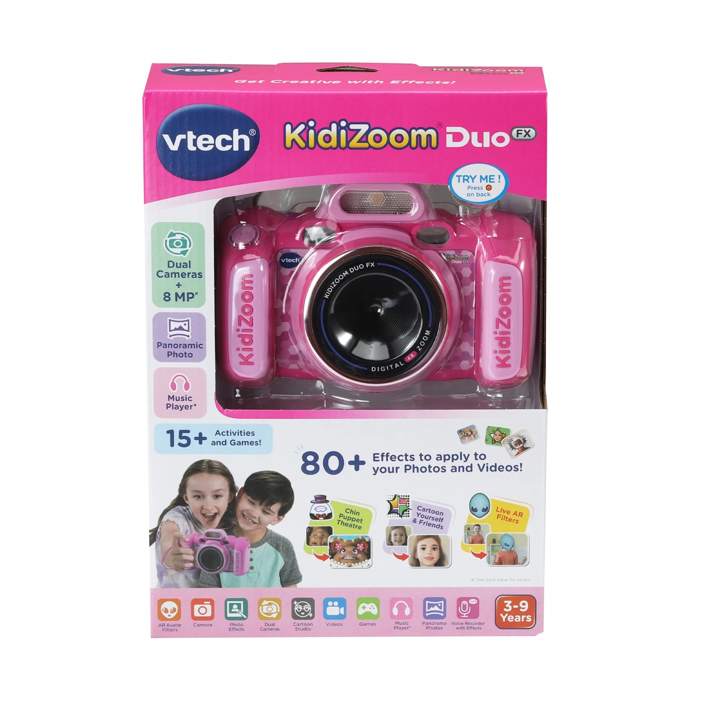 VTech KidiZoom Duo Camera 5.0 Pink