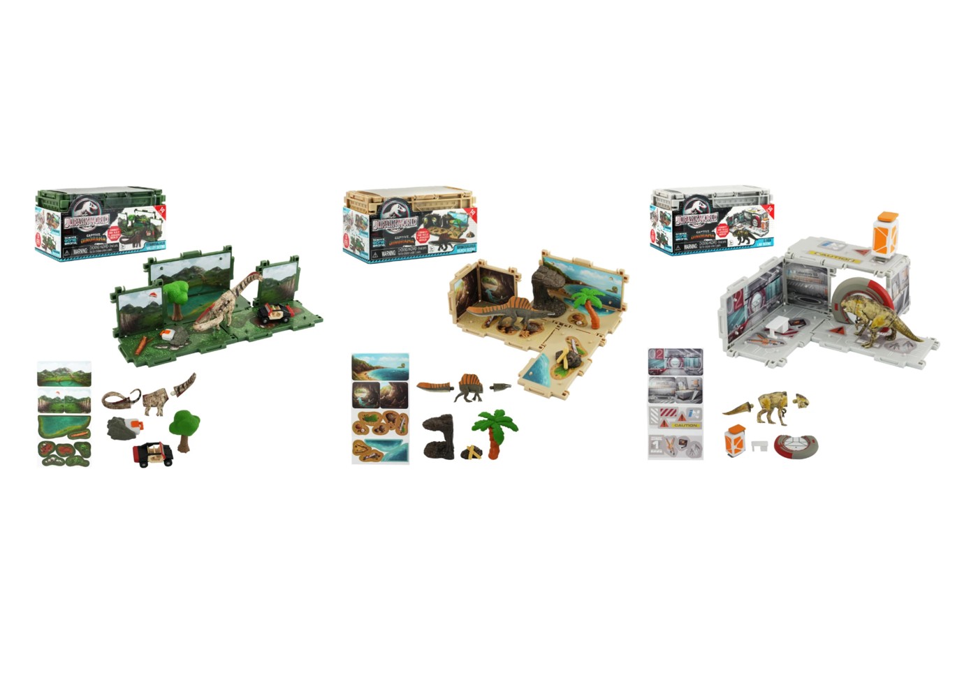 Jurassic World Captivz Science Gone Wrong Dinorama - Assorted 2 of 4