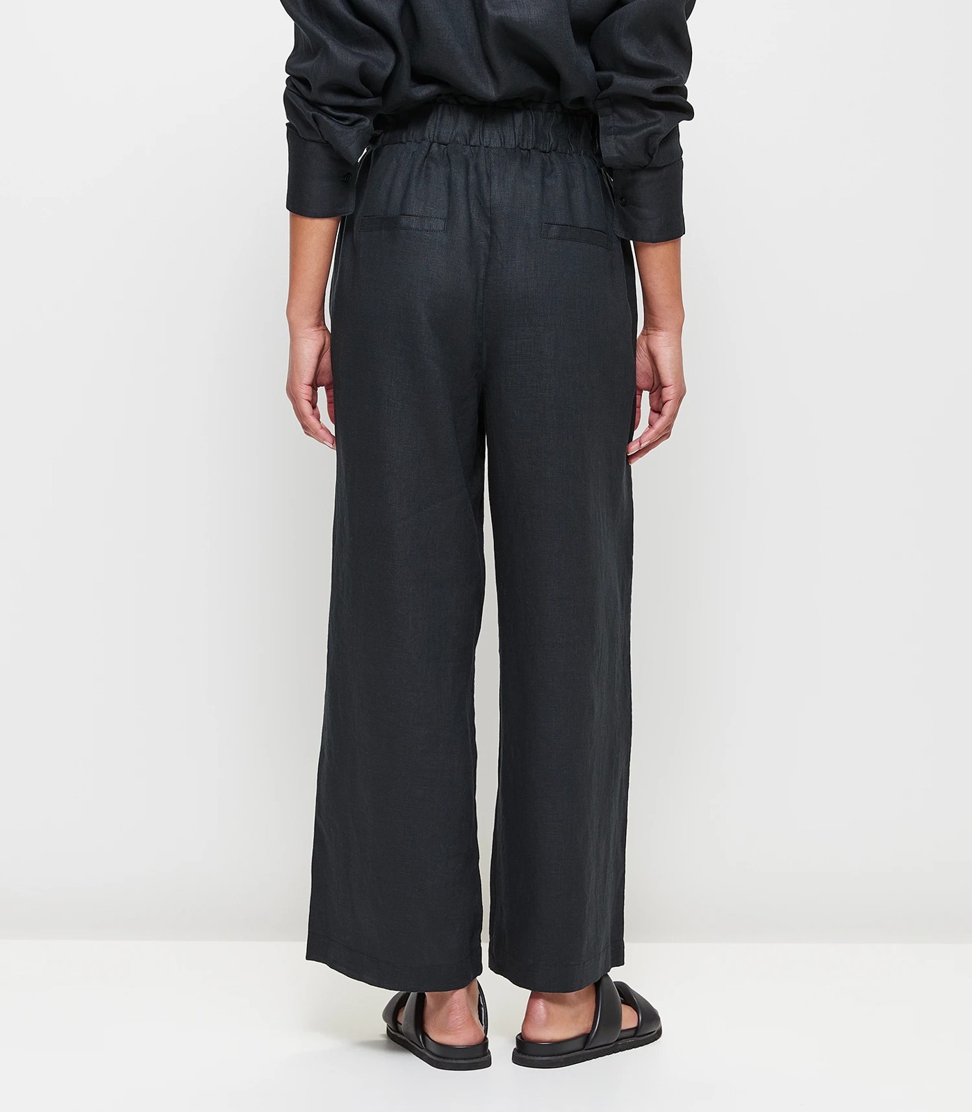 European Linen Wide Leg Pants | Target Australia