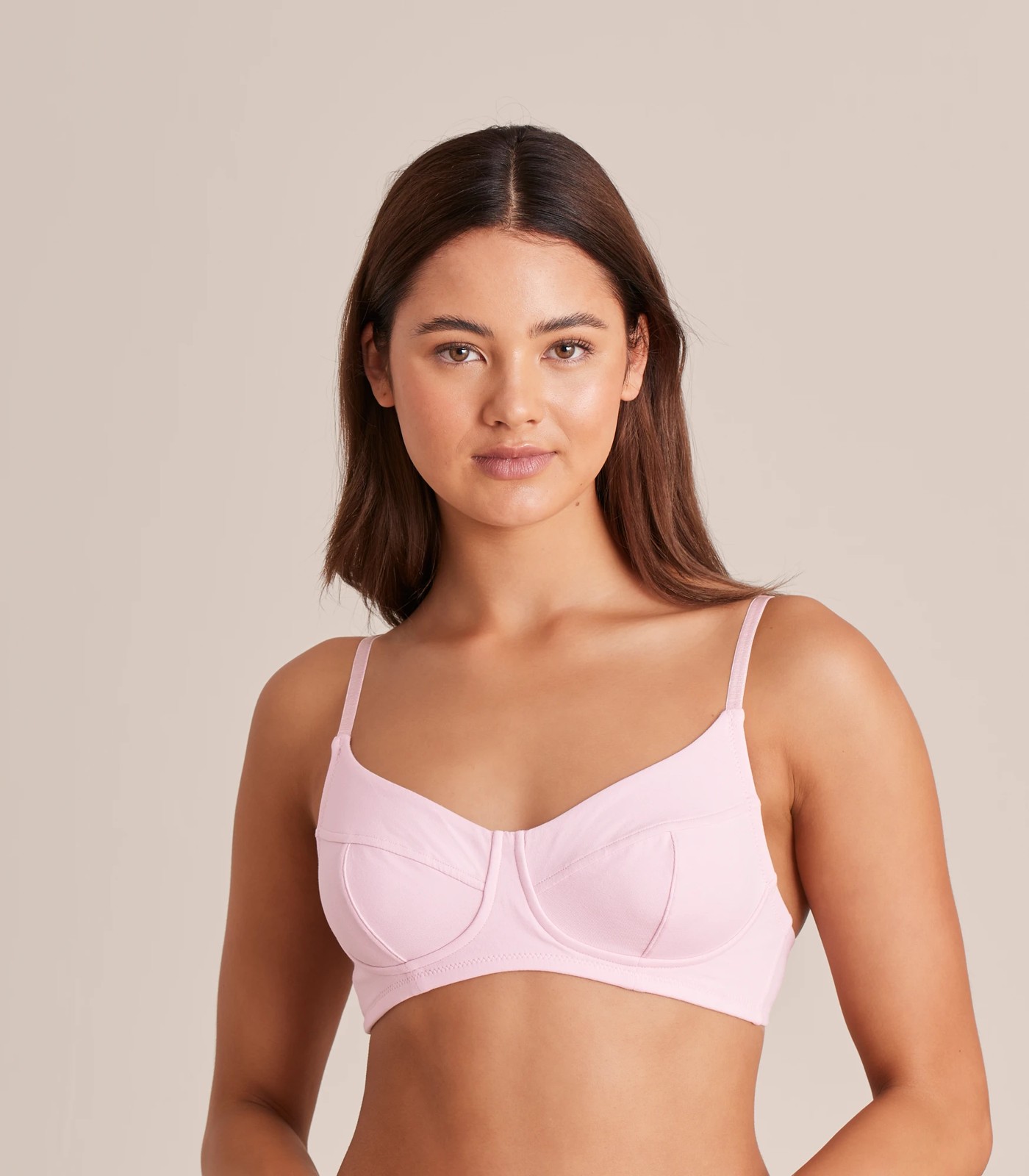 Lily Loves Australian Cotton Corset Crop Bra