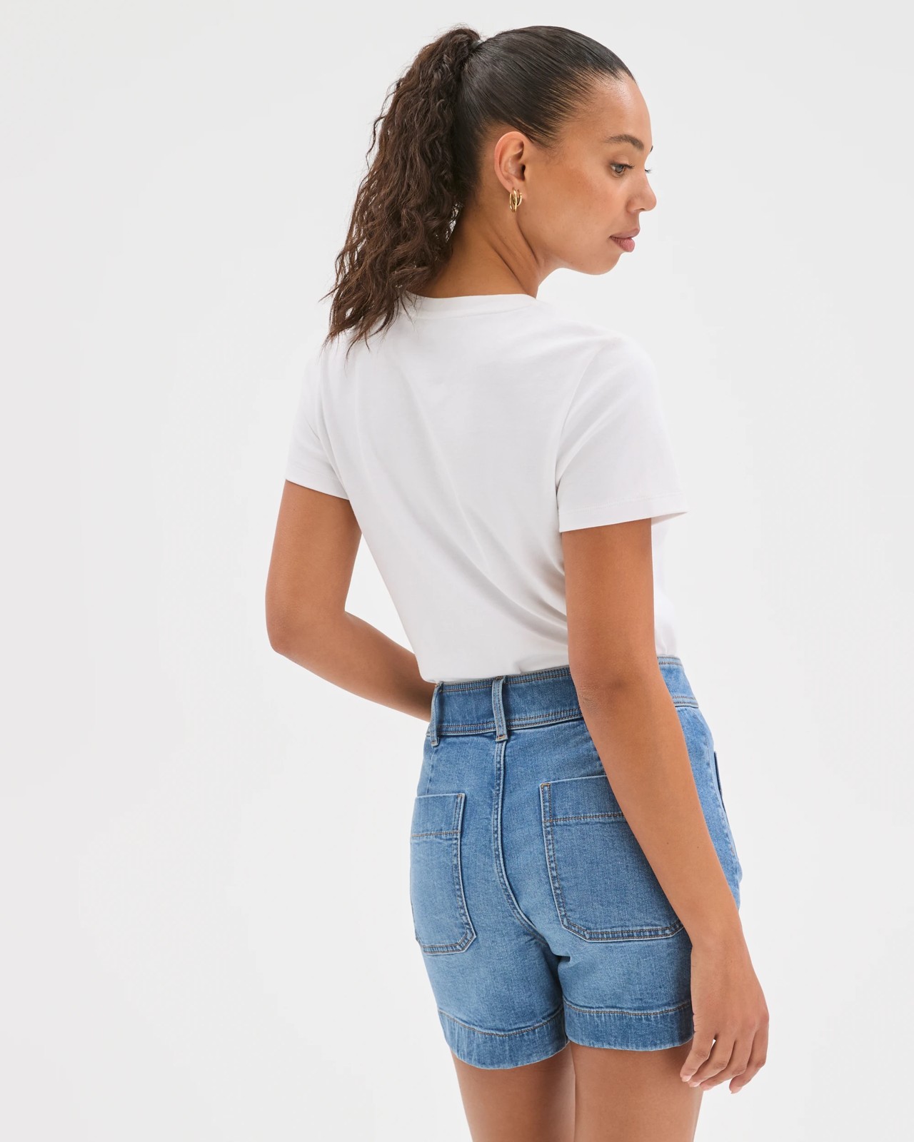 Mila Denim Shorts 6 of 6