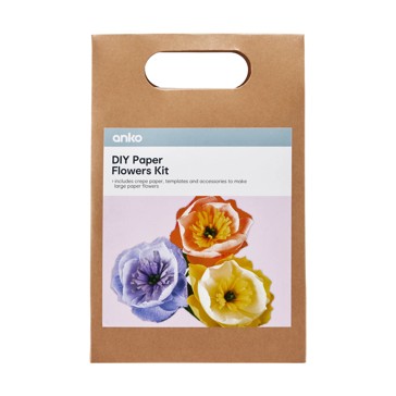 DIY Paper Flowers Kit - Anko