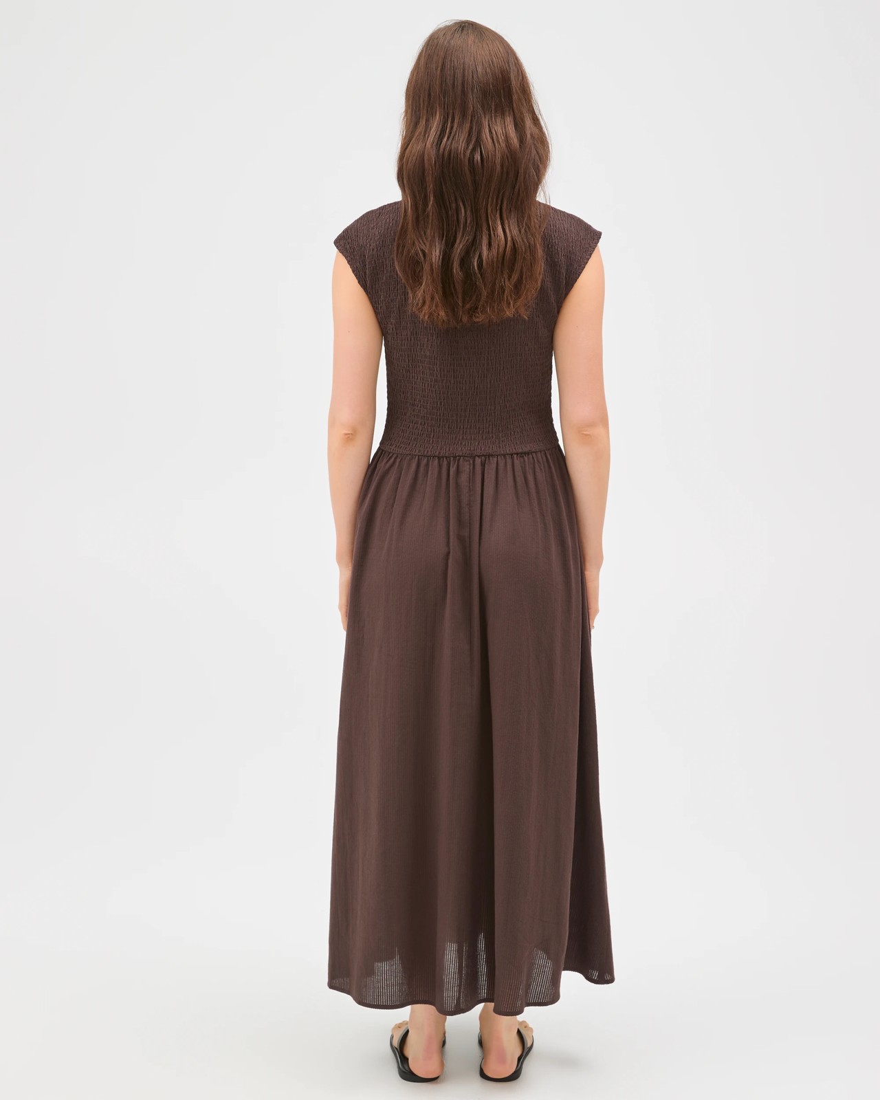 Lily Loves Australian Cotton Shirred Midi Dress 6 of 6