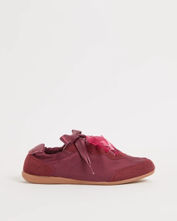 Elasticated Back Sneakerinas - Nella