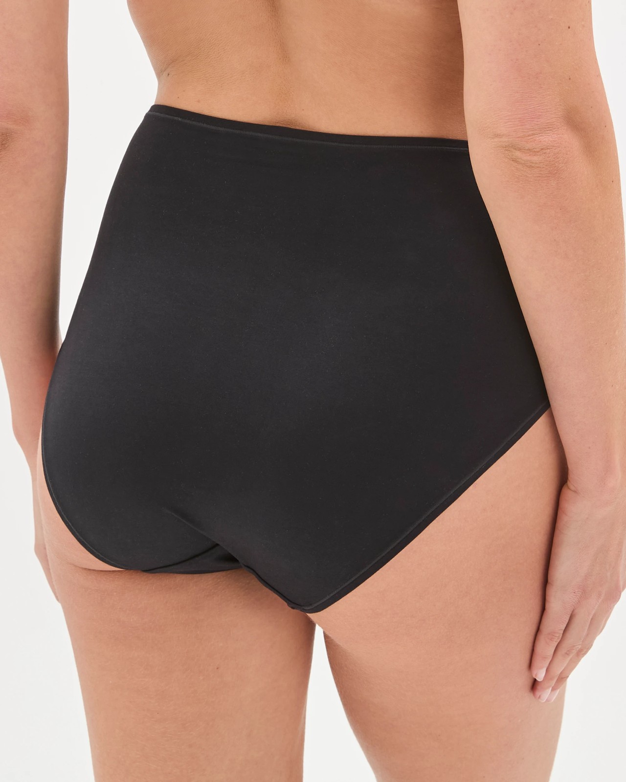 3 Pack Soft Comfort Full Briefs - Black 4 of 4