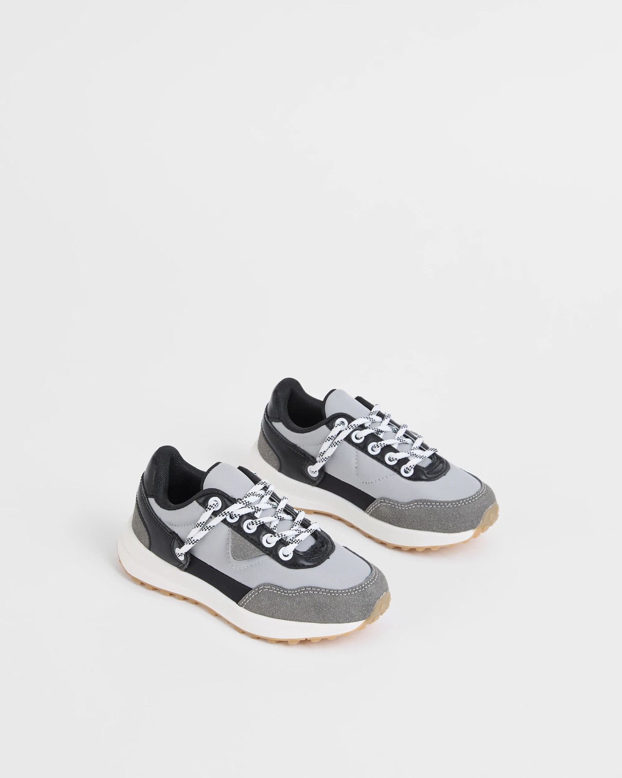 Hiker Colour Block Sneakers - Grey 2 of 3