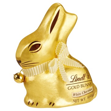 Lindt White Chocolate Gold Bunny 100g