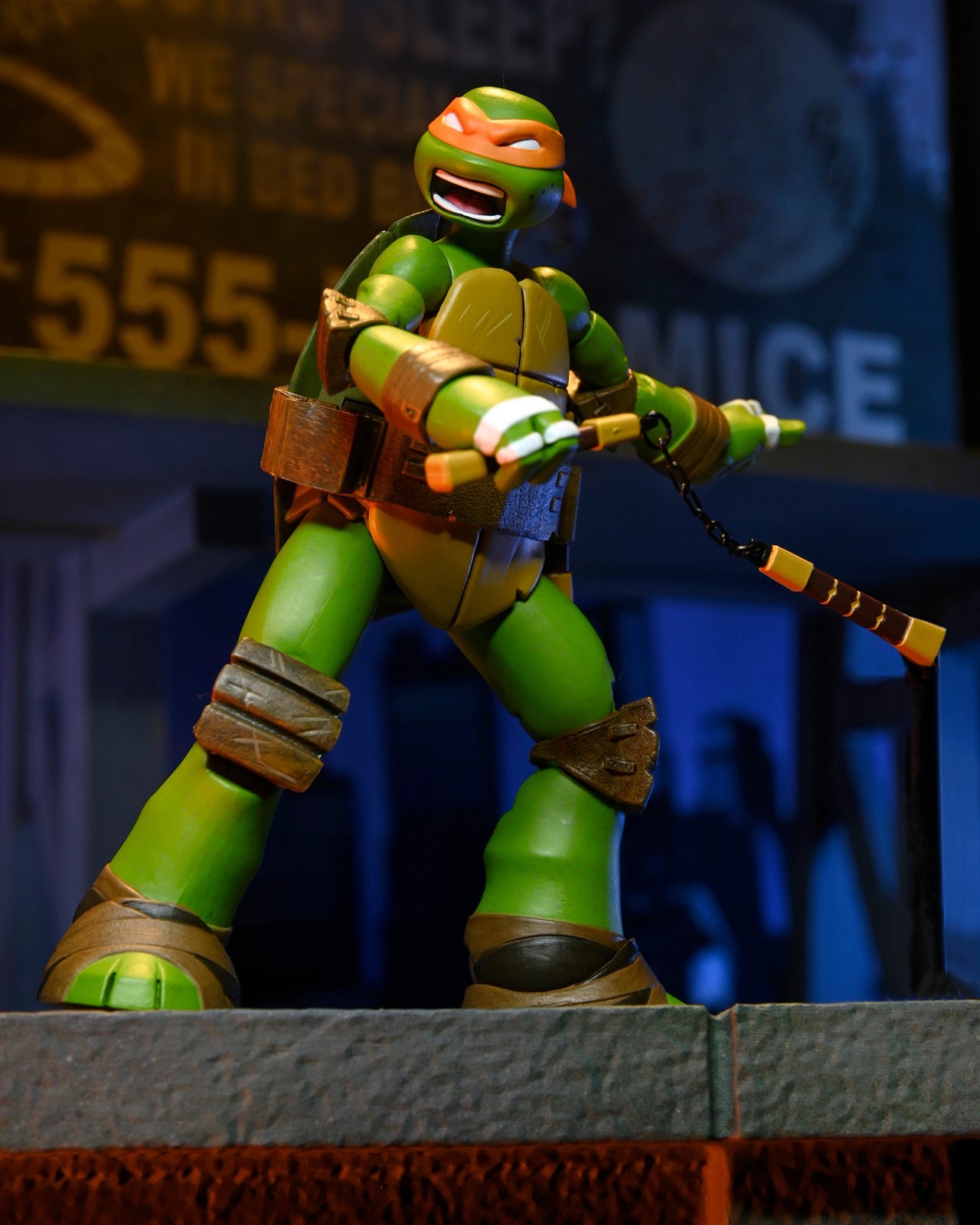 Neca TMNT Ultimate Michelangelo 7-Inch Figurine 3 of 6