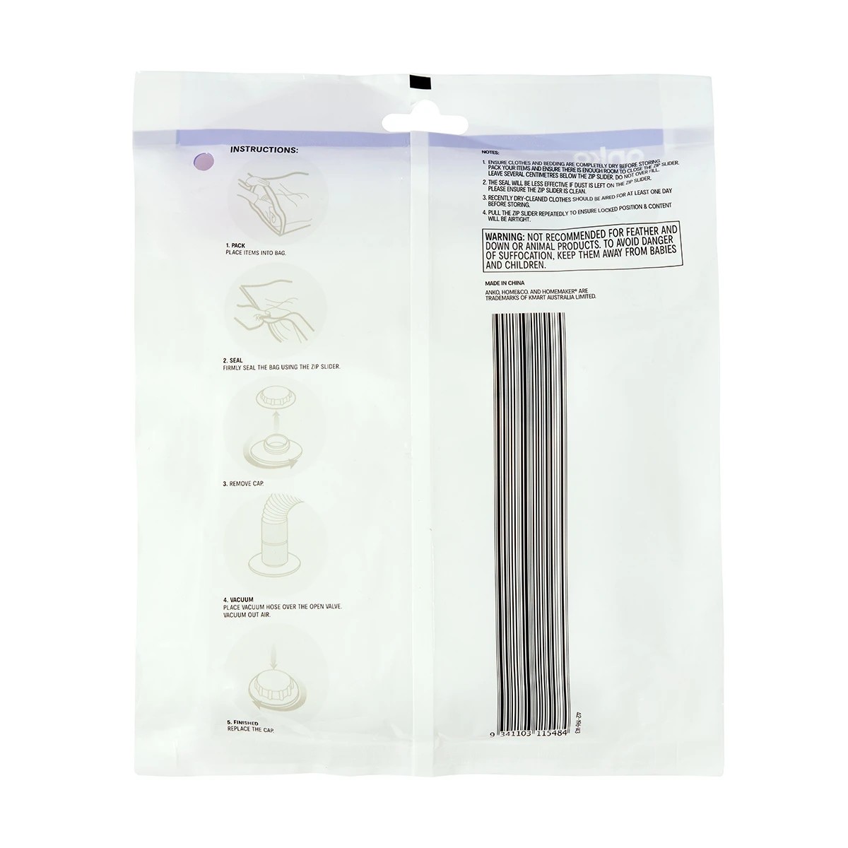 Storage vacuum bags online kmart