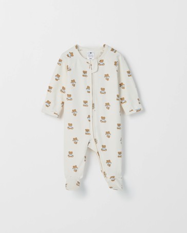 Baby Organic Cotton Zip Coverall