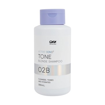 Active Bond+ 02B Tone Blonde Shampoo 300ml - OXX Haircare
