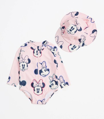 Baby Disney Minnie Mouse Swim Set 2 Piece