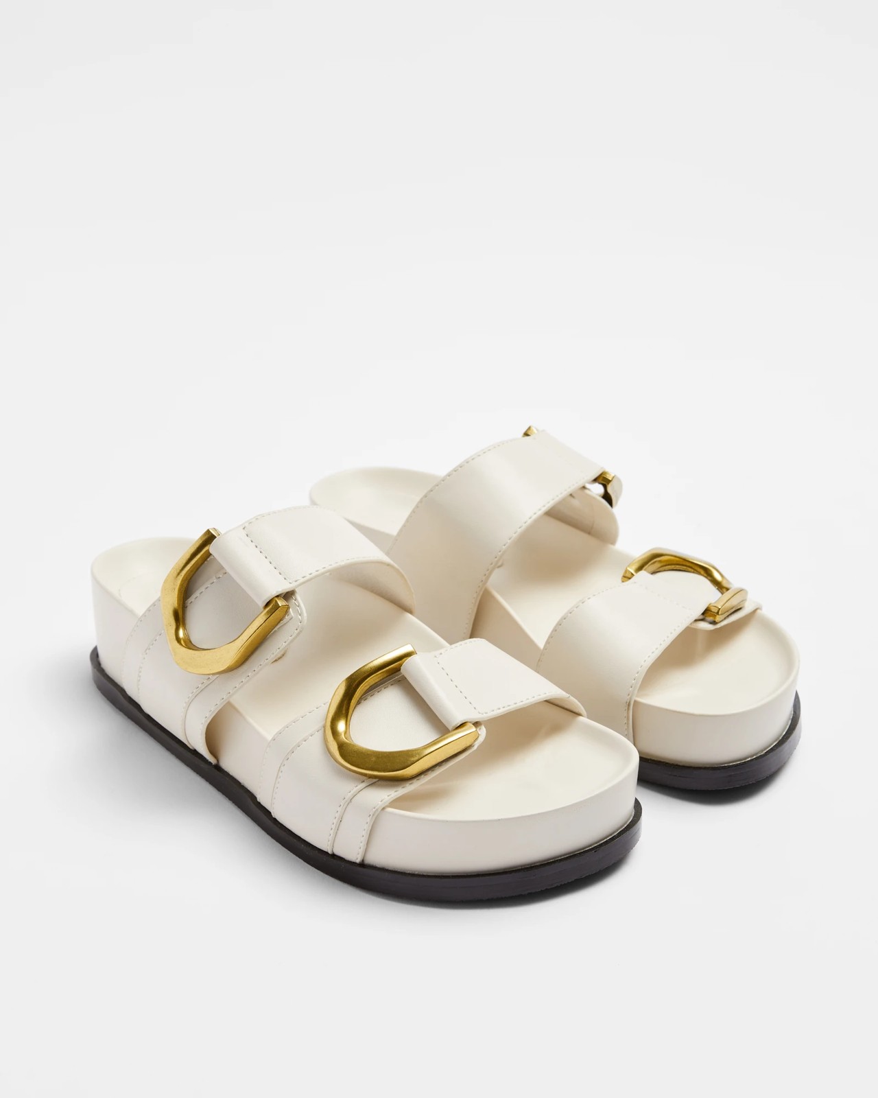 Womens Chunky Double Buckle Sandal Ginny Target Australia