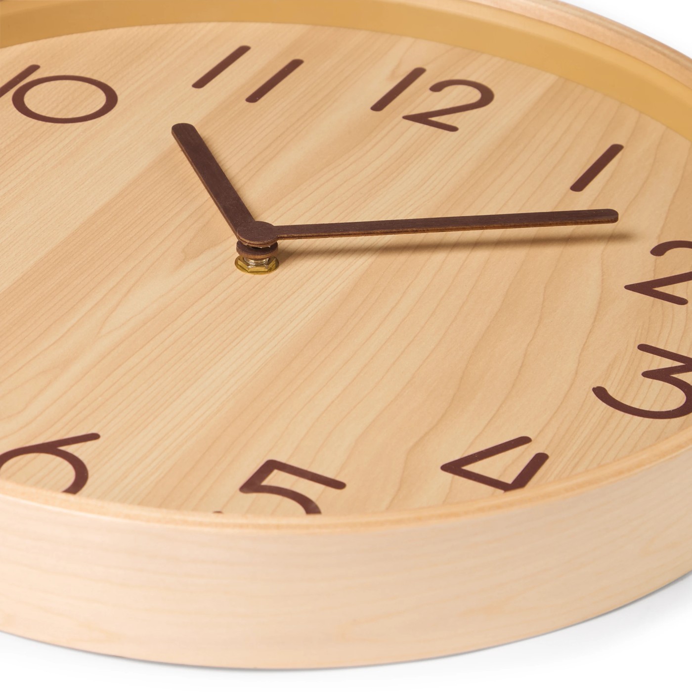 Anko Oak Look Clock 5 of 5