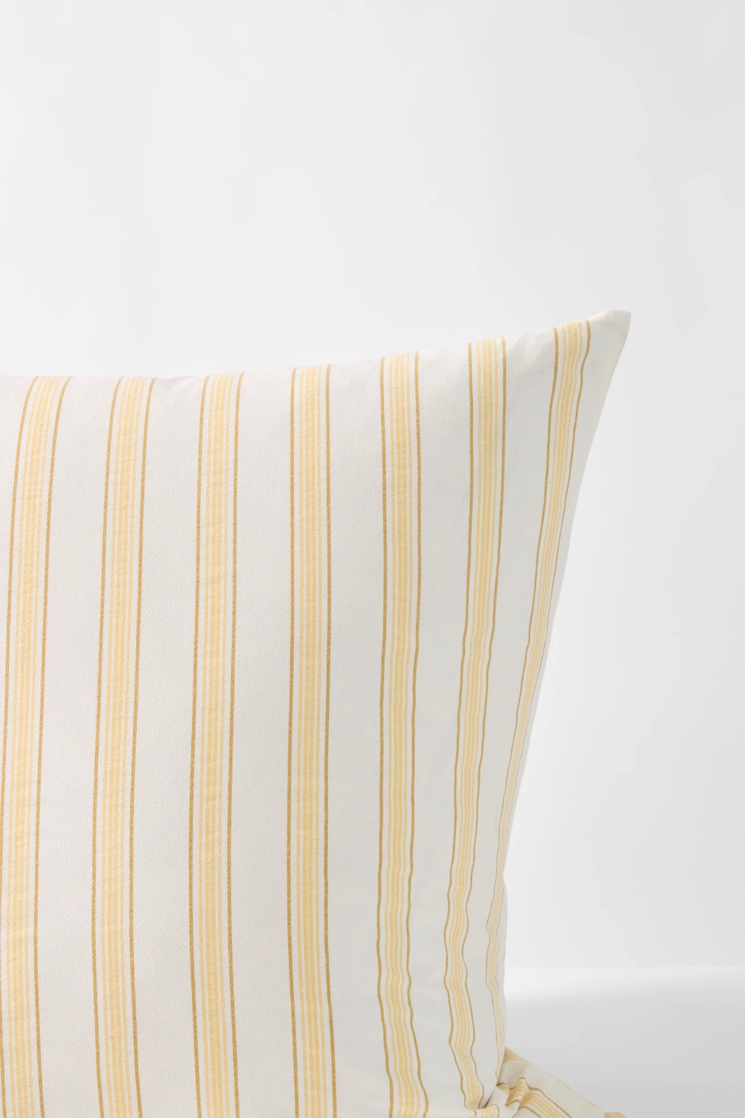 Arlo Cotton Stonewash European Pillowcase - Sunlight 5 of 5