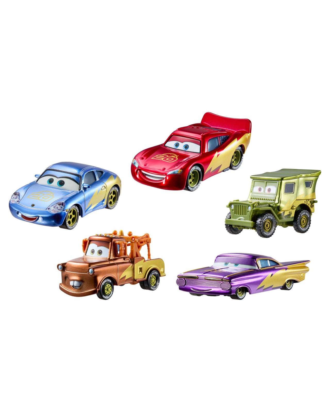 Disney And Pixar Cars Race To Celebrate 20th Anniversary Radiator Springs 5-pack 2 of 5