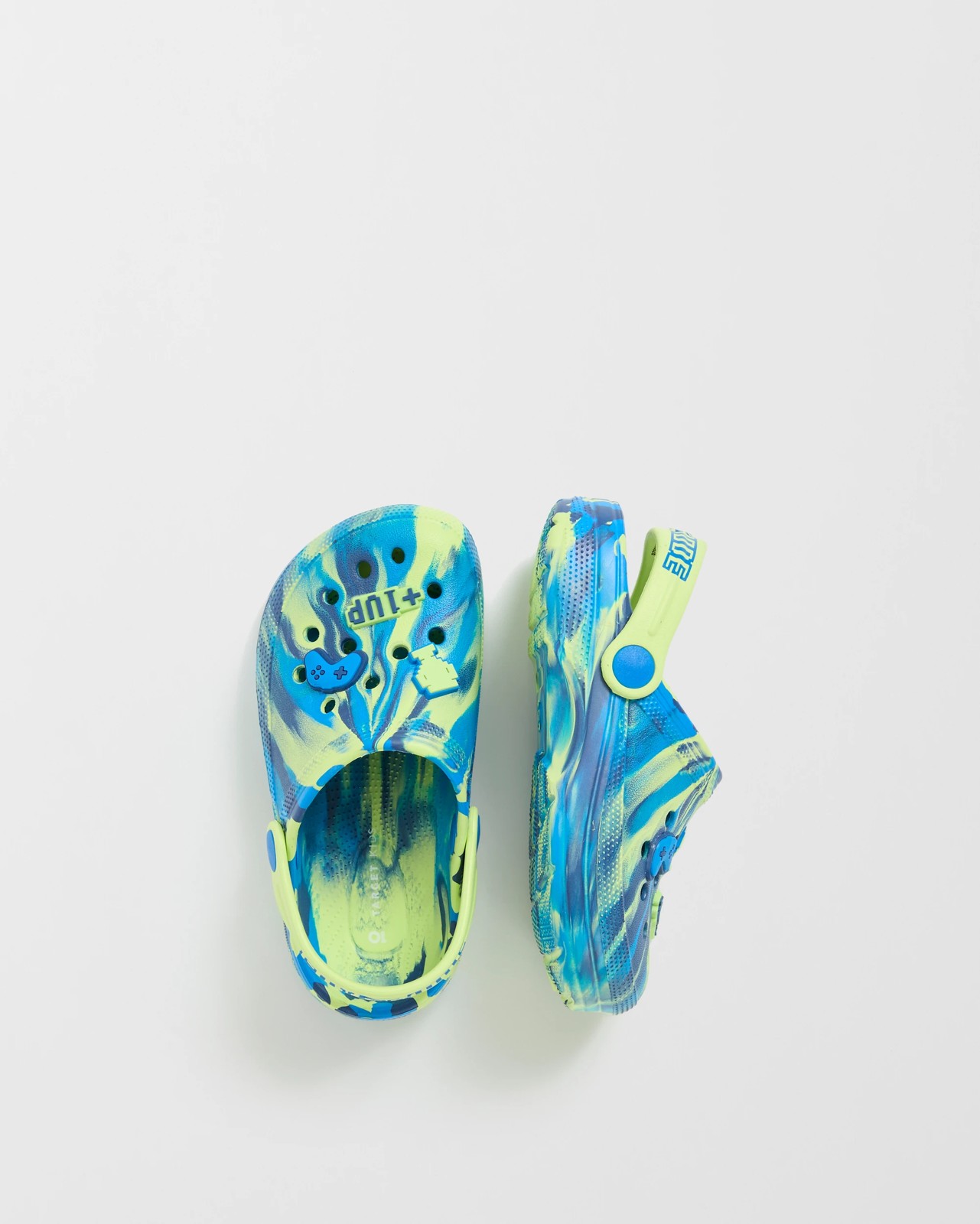 Icon Clogs - Green + Blue 3 of 3