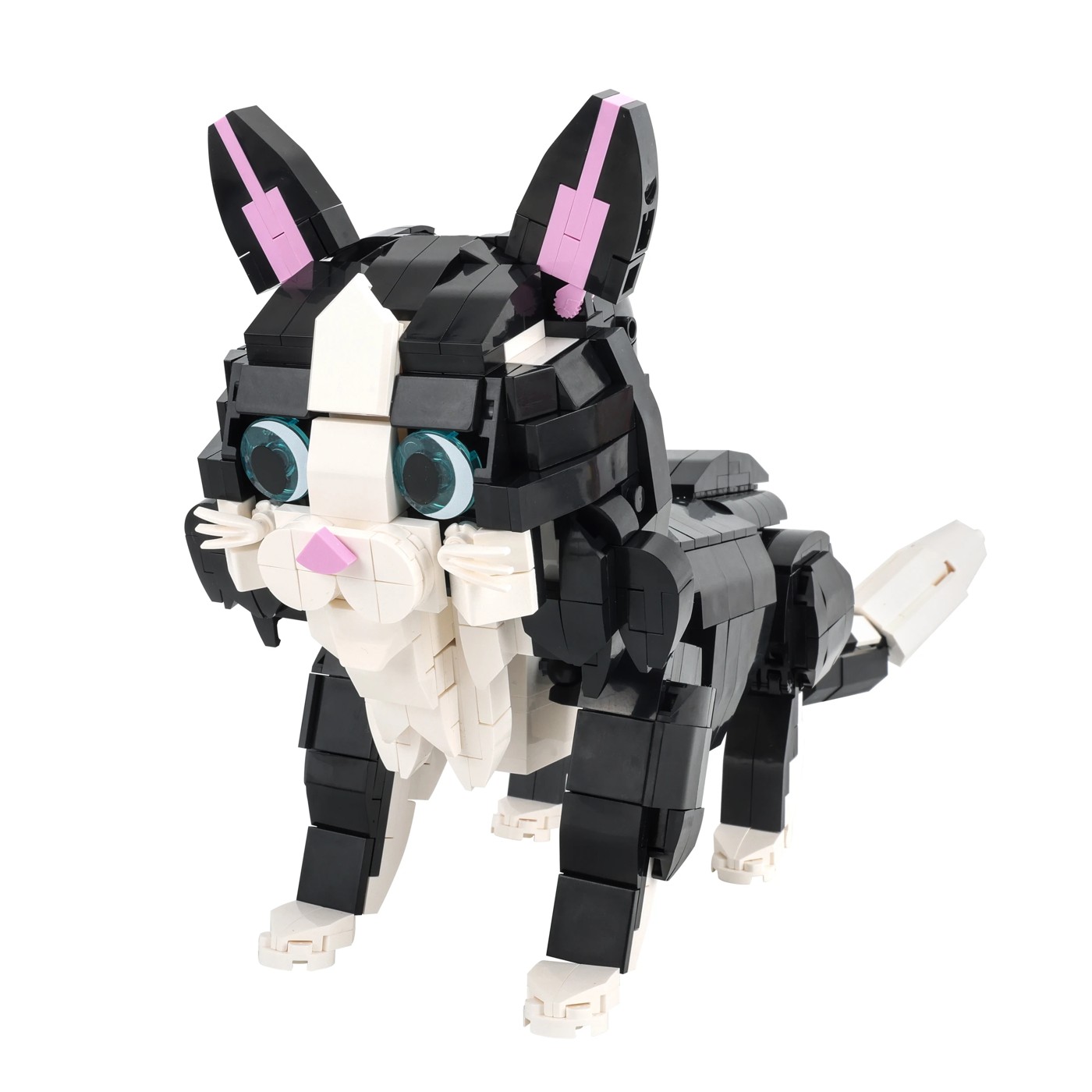 713 Piece Mini Blocks Animal Series: Playful Kitten 3 of 6