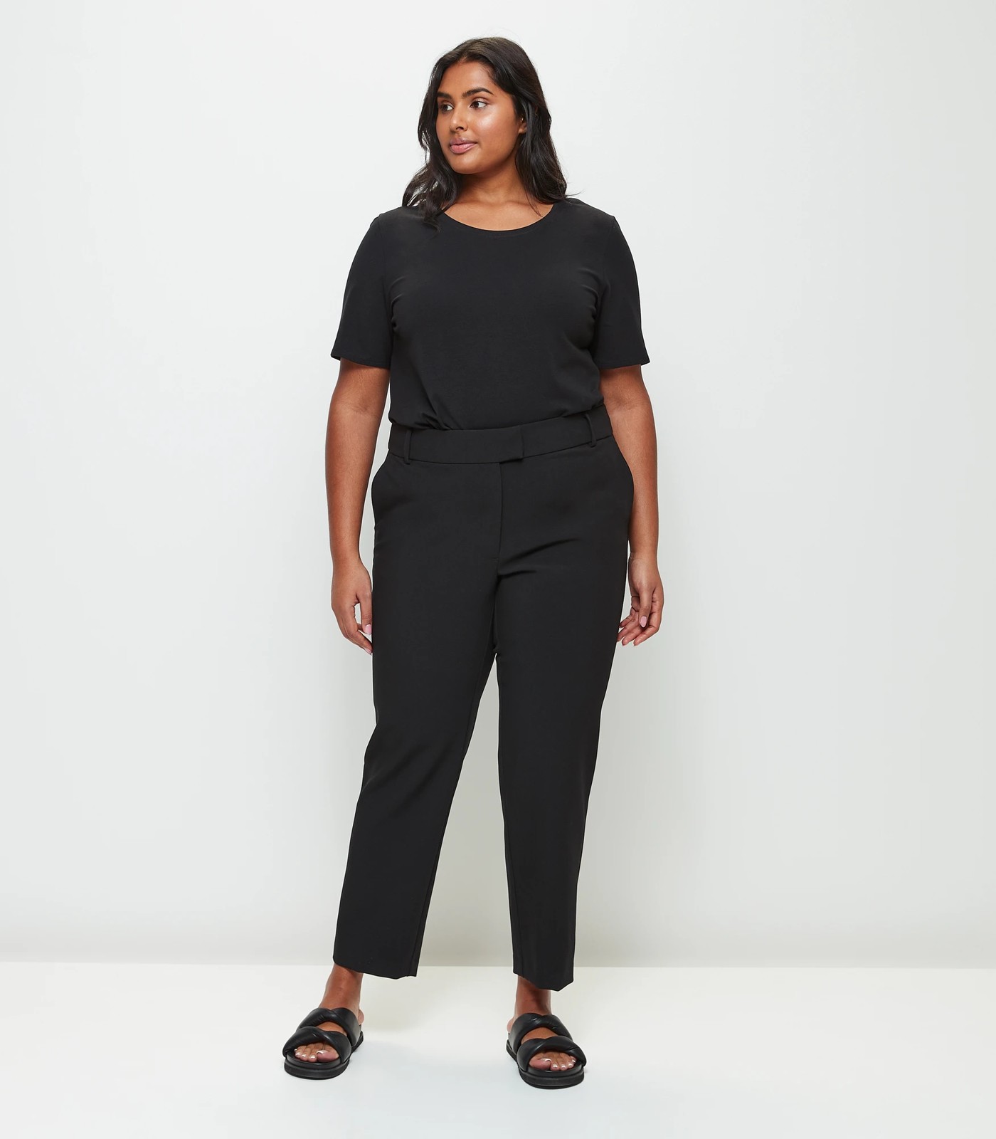 Curve Full Length Straight Leg Work Pants | Target Australia