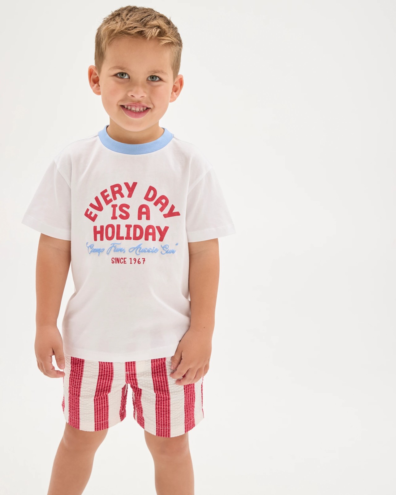 Australian Cotton Short Sleeve T-Shirt - White 3 of 6