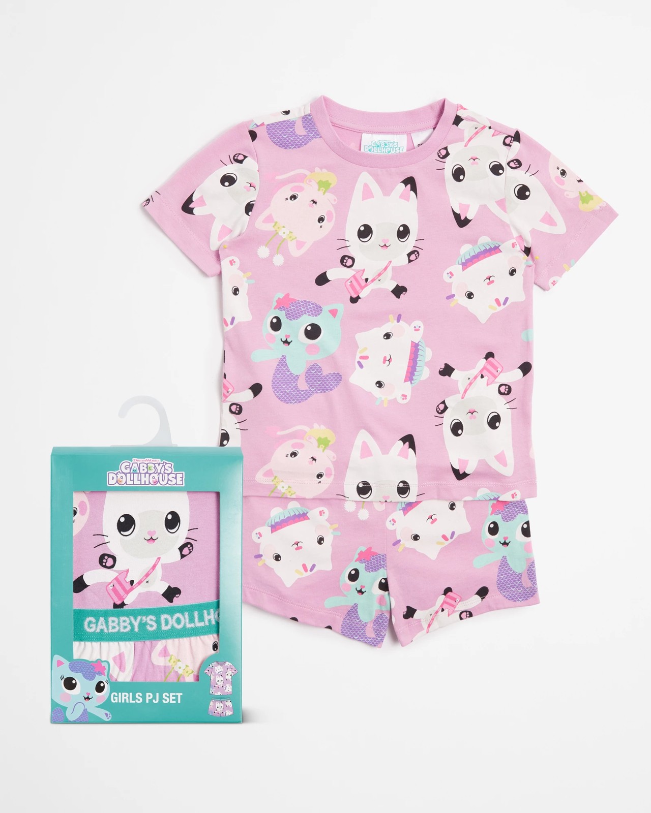 Gabby's Dollhouse Toddler Girl's 2-Piece Long Sleeve Pyjama Set