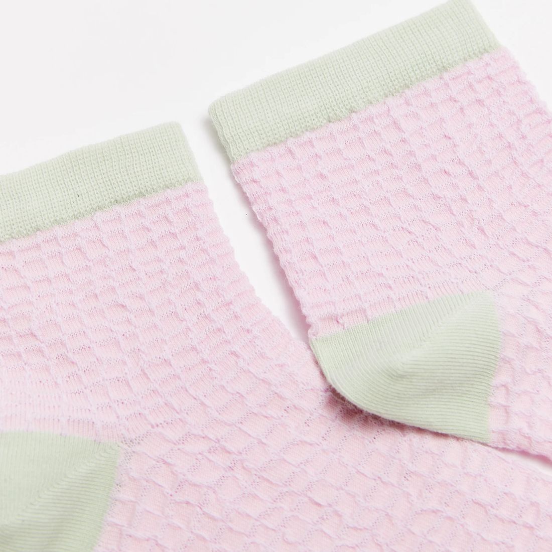 Womens Waffle Contrast Toe Low Cut Socks ACLab Target Australia