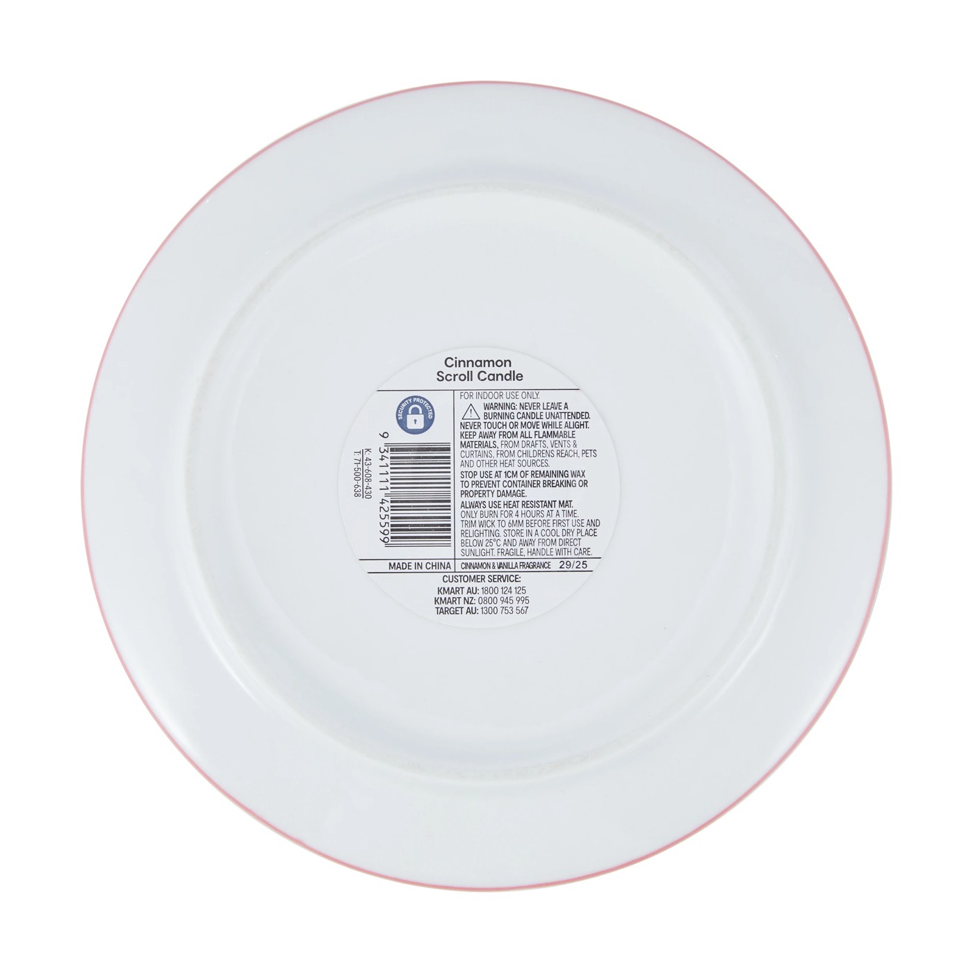 Cinnamon Scroll Candle - Anko 6 of 6