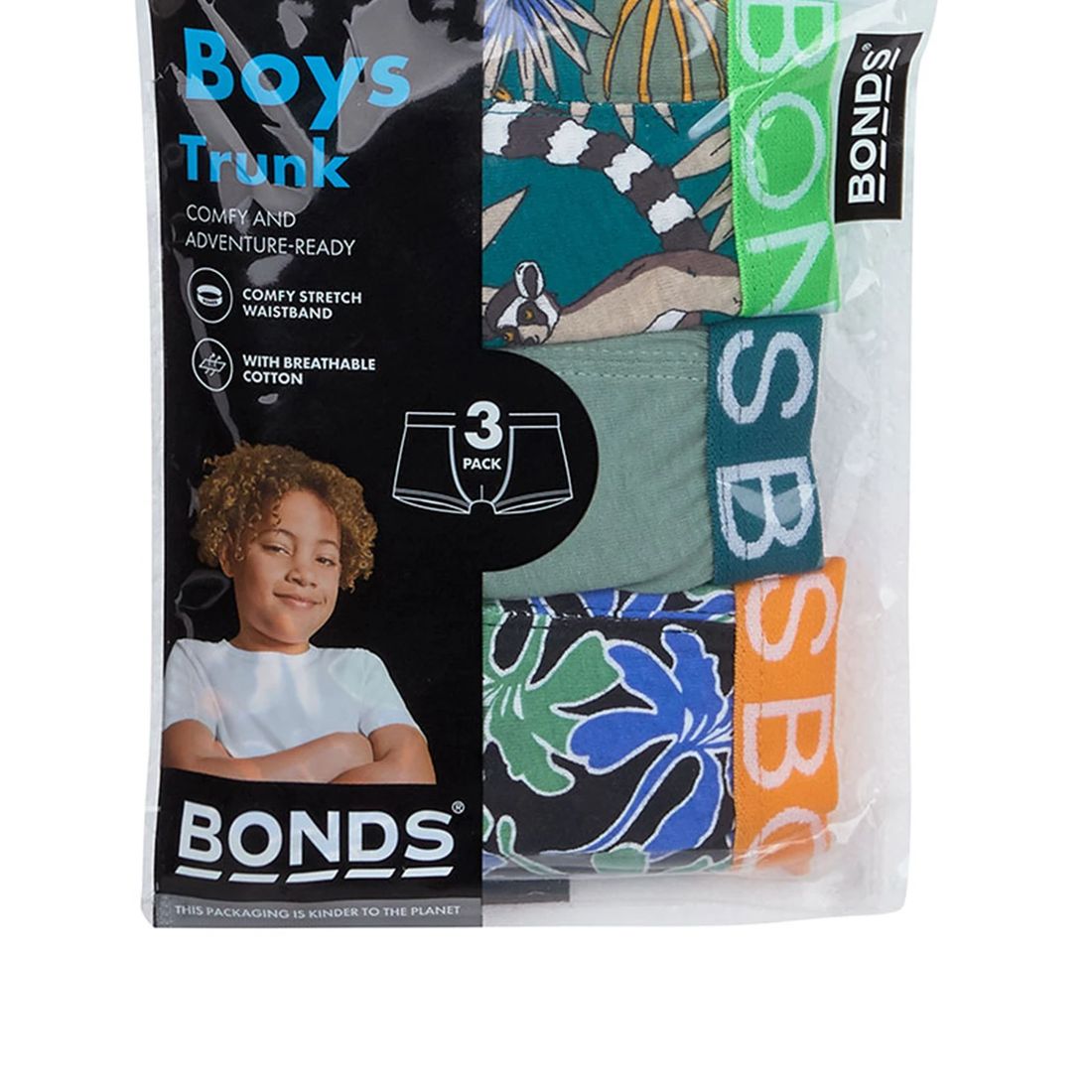 3 Pack Bonds Boys Trunks | Target Australia