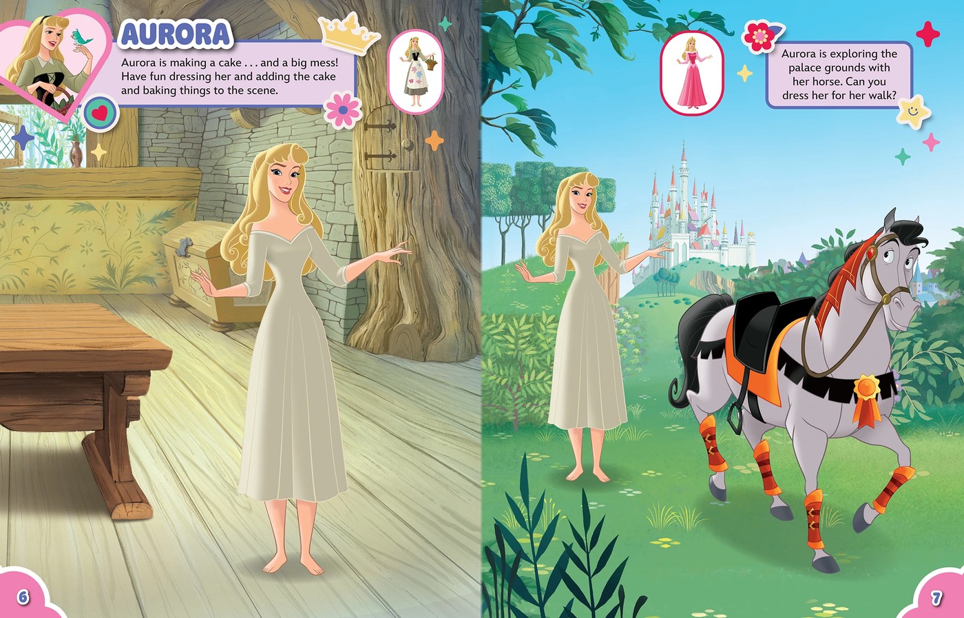 Disney Princess: Sticker Dressing Book 4 of 5