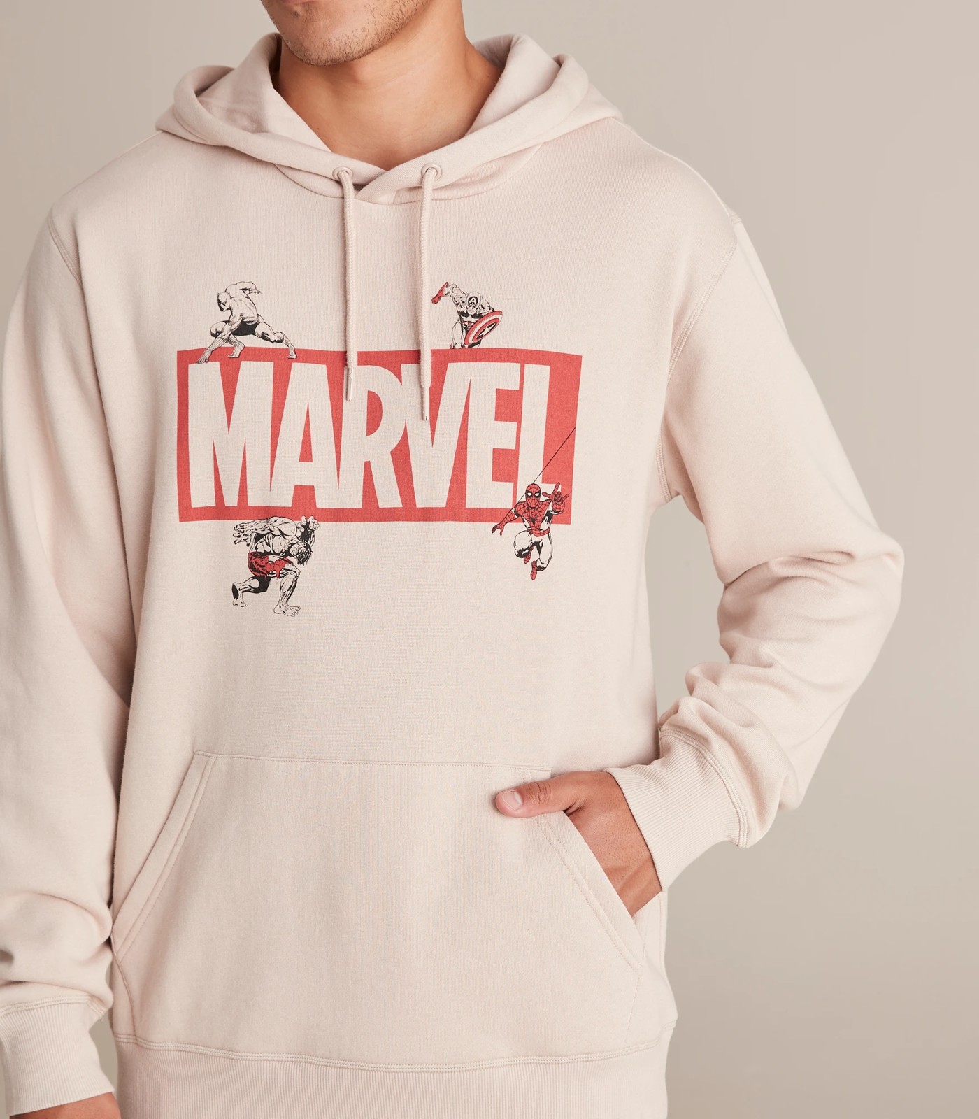 Pink on sale marvel hoodie