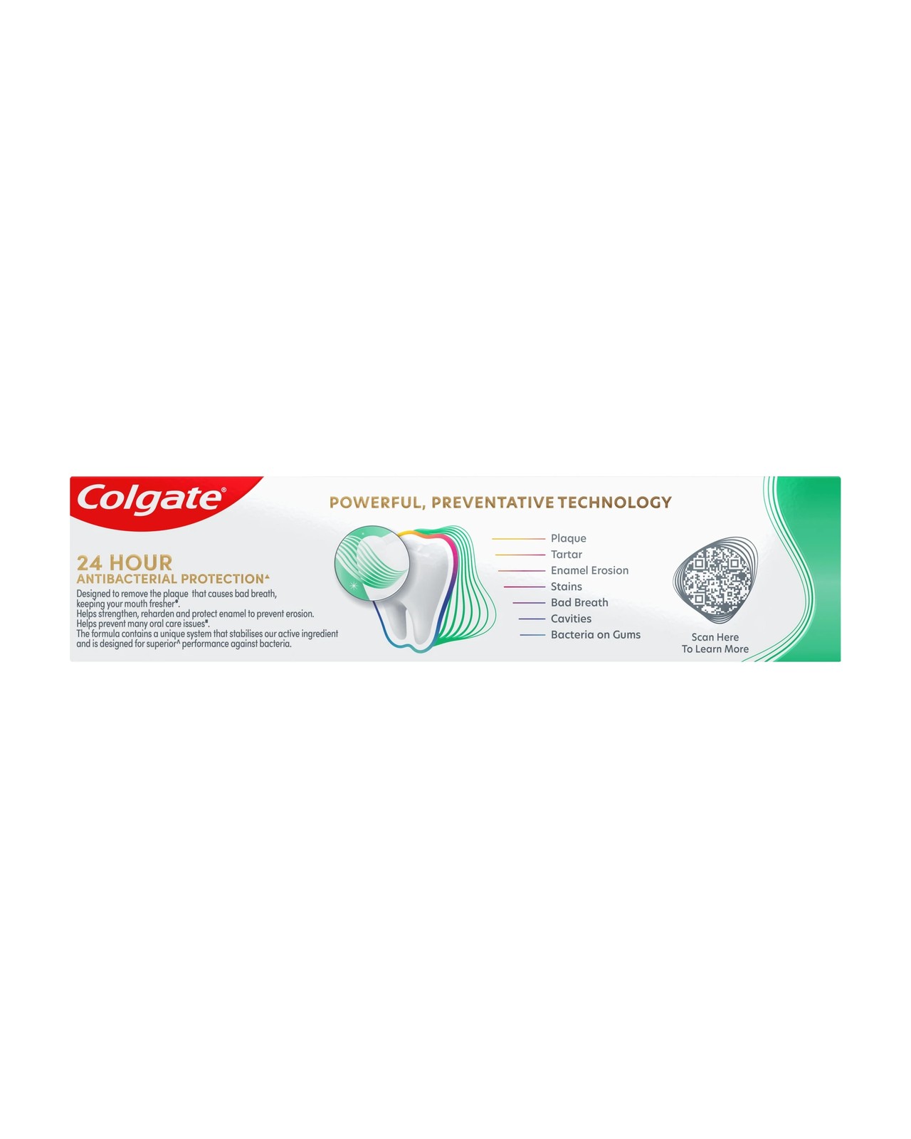 Total Advanced Fresh Antibacterial and Fluoride Toothpaste - Colgate 2 of 6