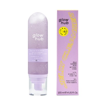 Glow Hub Jelly Cleanser 120ml - Blueberry and Black Tea