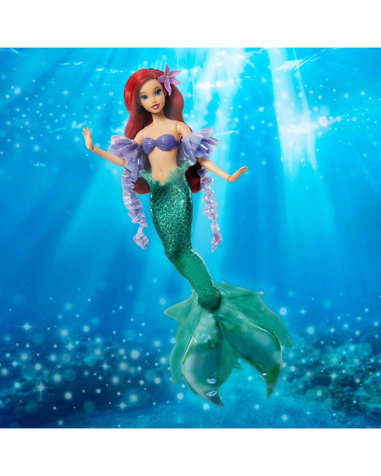 Disney Princess Sparkling Princess Series Mermaid Ariel Fashion Doll 6 of 6