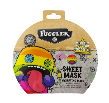 Fuggler Hydrating Rainbow Face Sheet Mask - Blueberry Scented