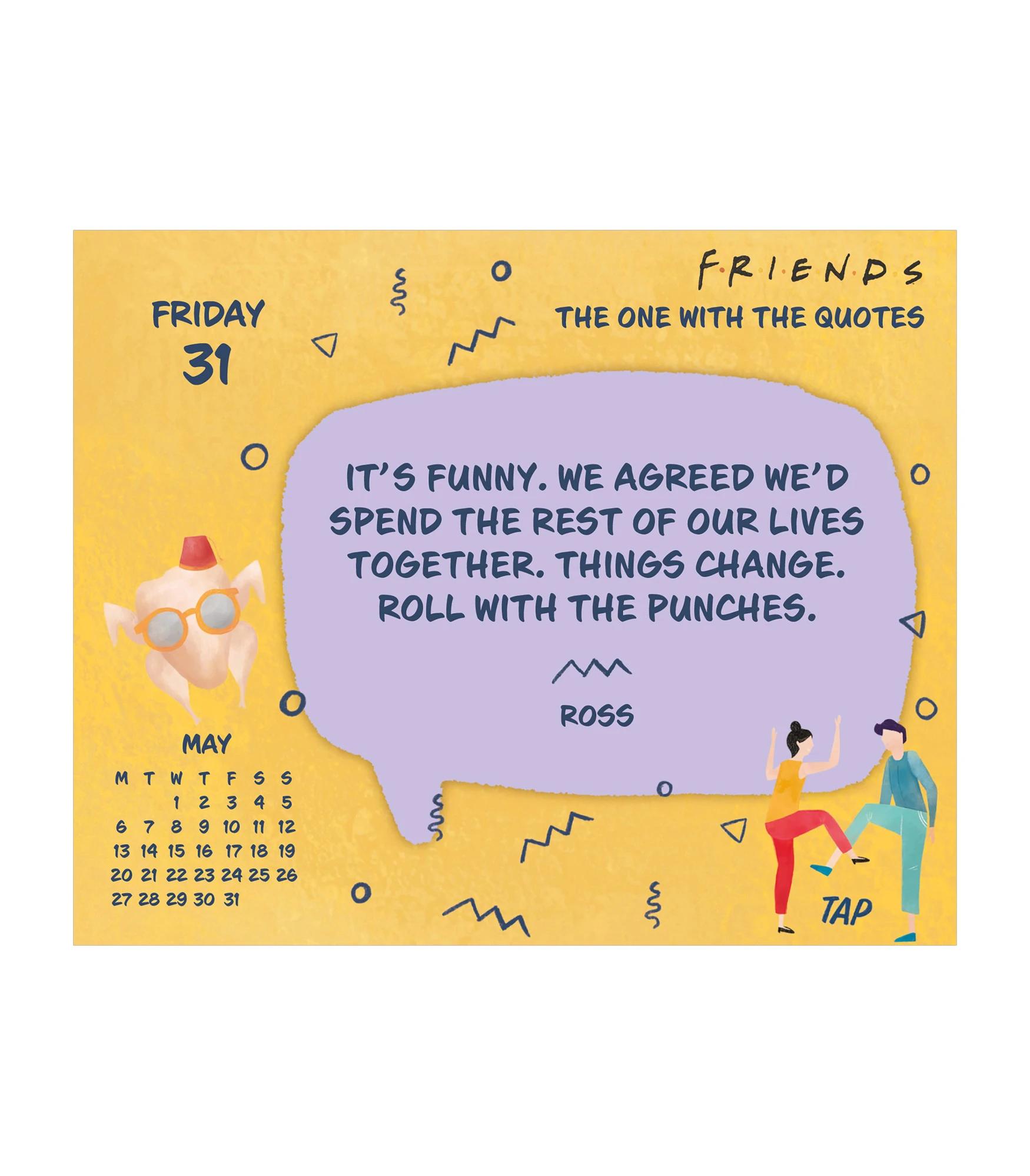 Friends 2024 Boxed Desk Block Calendar Target Australia   68483999 IMG 001