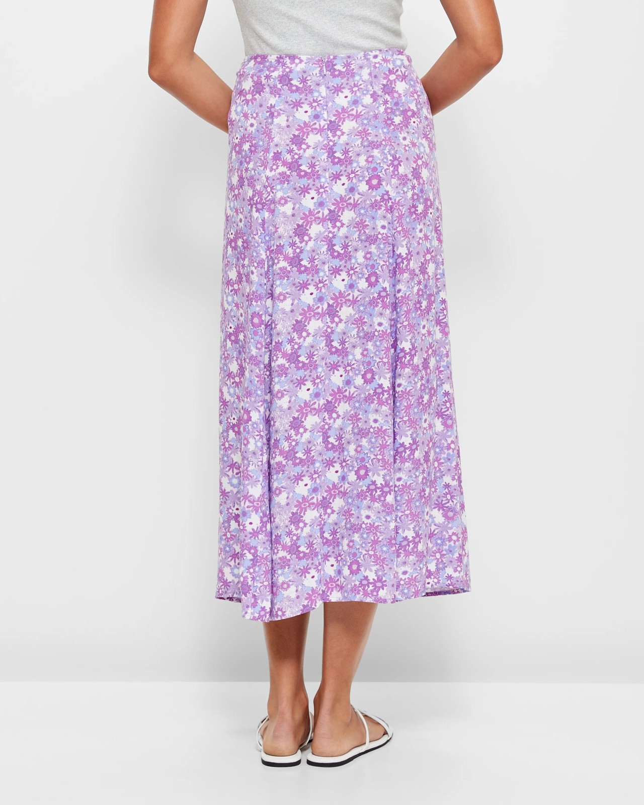 Side Split Midi Skirt - Lily Loves 4 of 5