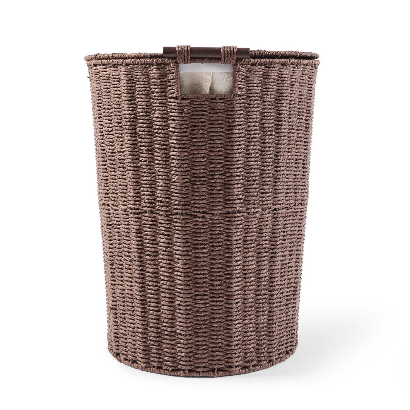 Anko Paper Rope Laundry Hamper - Brown 4 of 5
