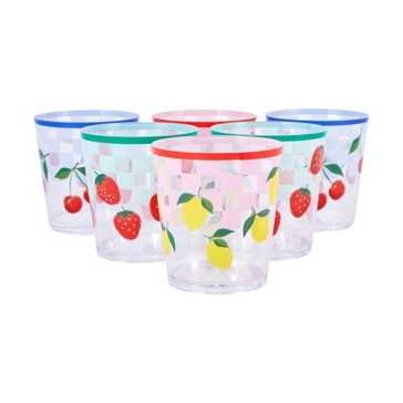6 Fruits Tumblers - Anko